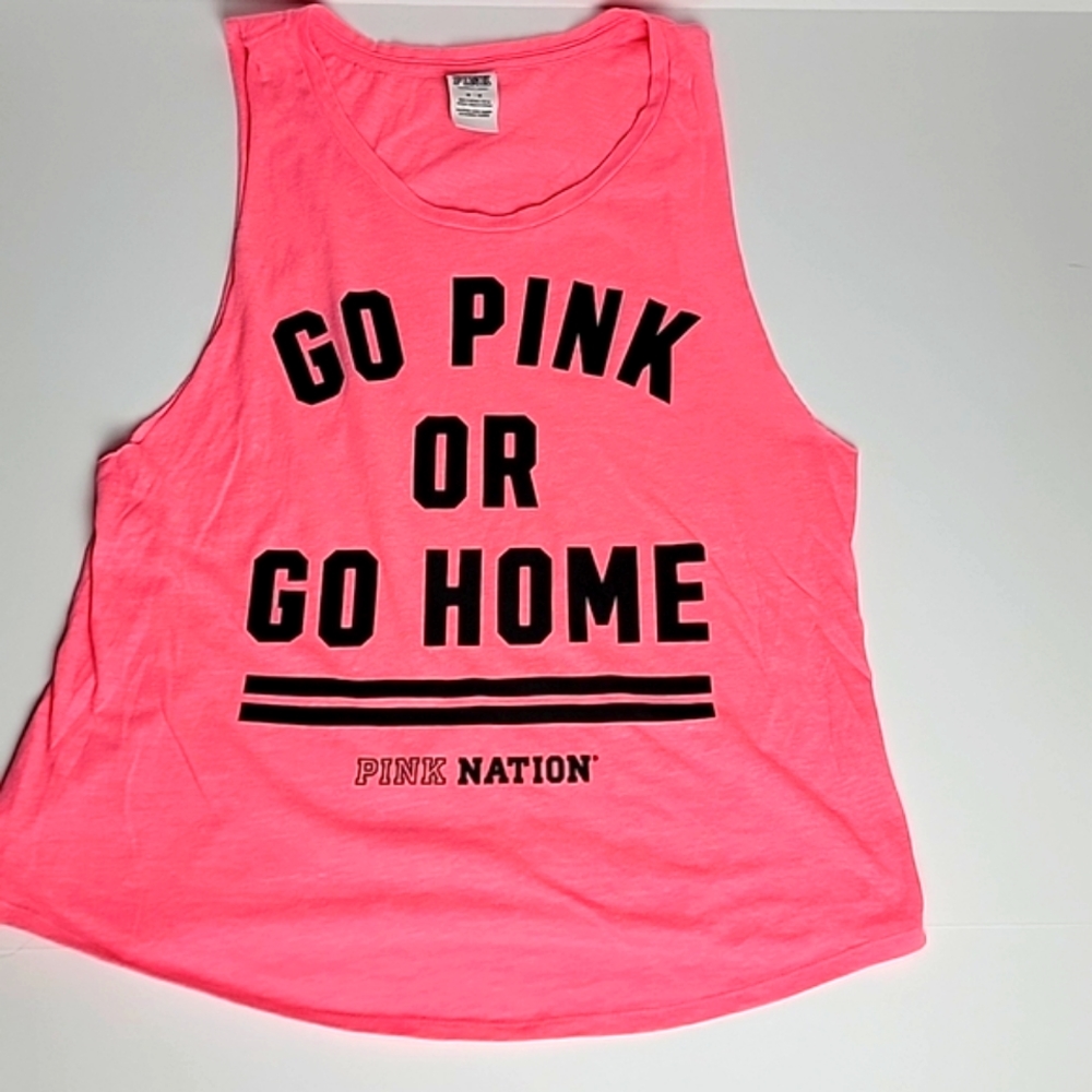Women Pink Tank Top Shirt
